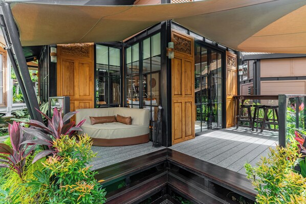 Terrace/patio - Desa La Casa Modular (Ubud)