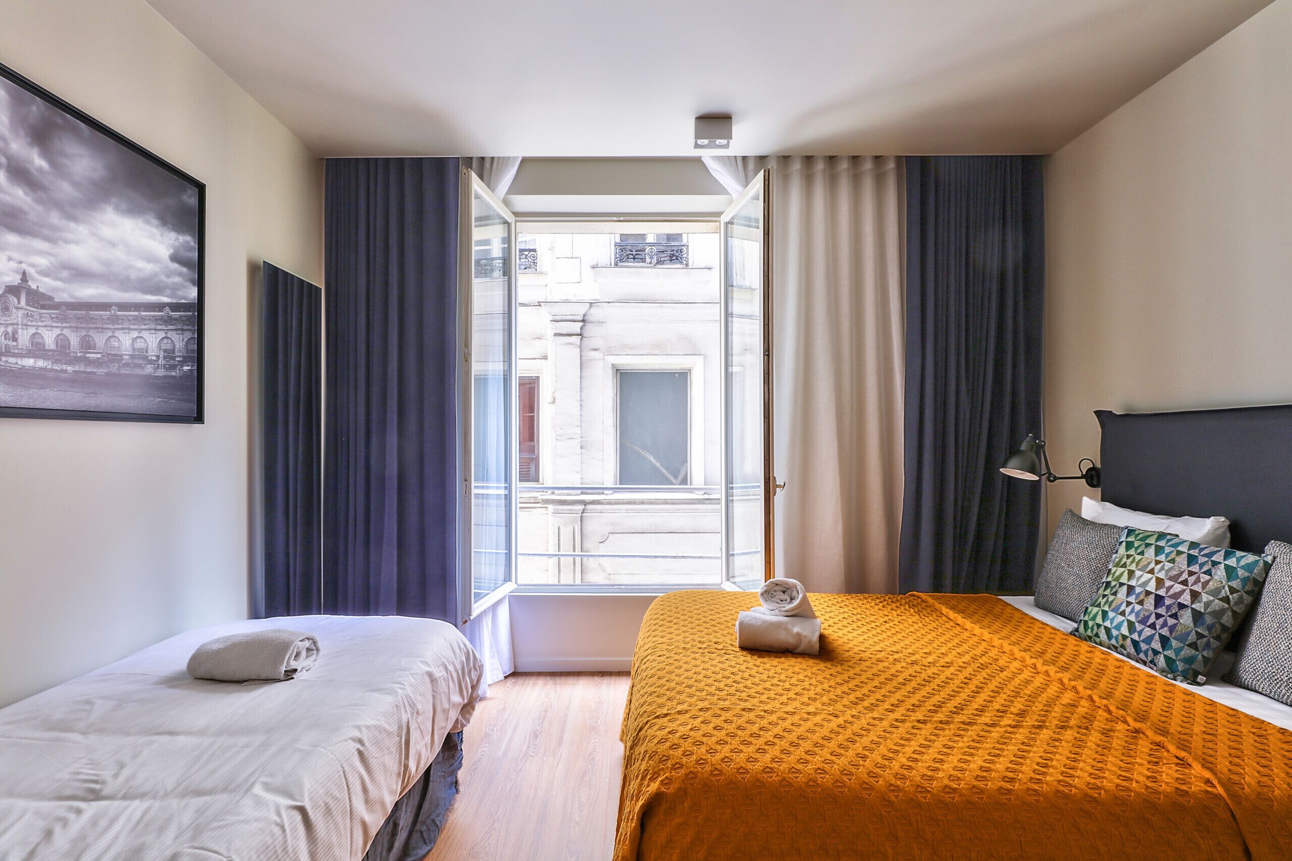 4 chambres, fer et planche à repasser, Wi-Fi gratuit, draps fournis