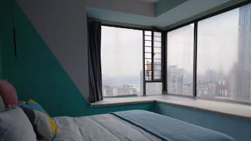 Habitación, vistas a la ciudad | Wifi gratis