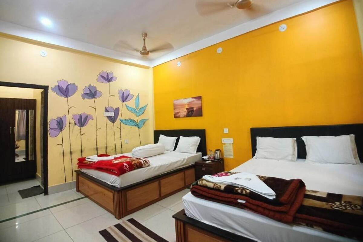 Deluxe Four Bed Room Ground Floor | Bed sheets
