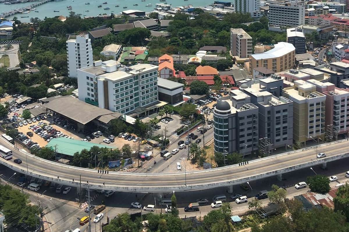 Apartemen, 1 kamar tidur, akses difabel, balkon | Pemandangan dari udara