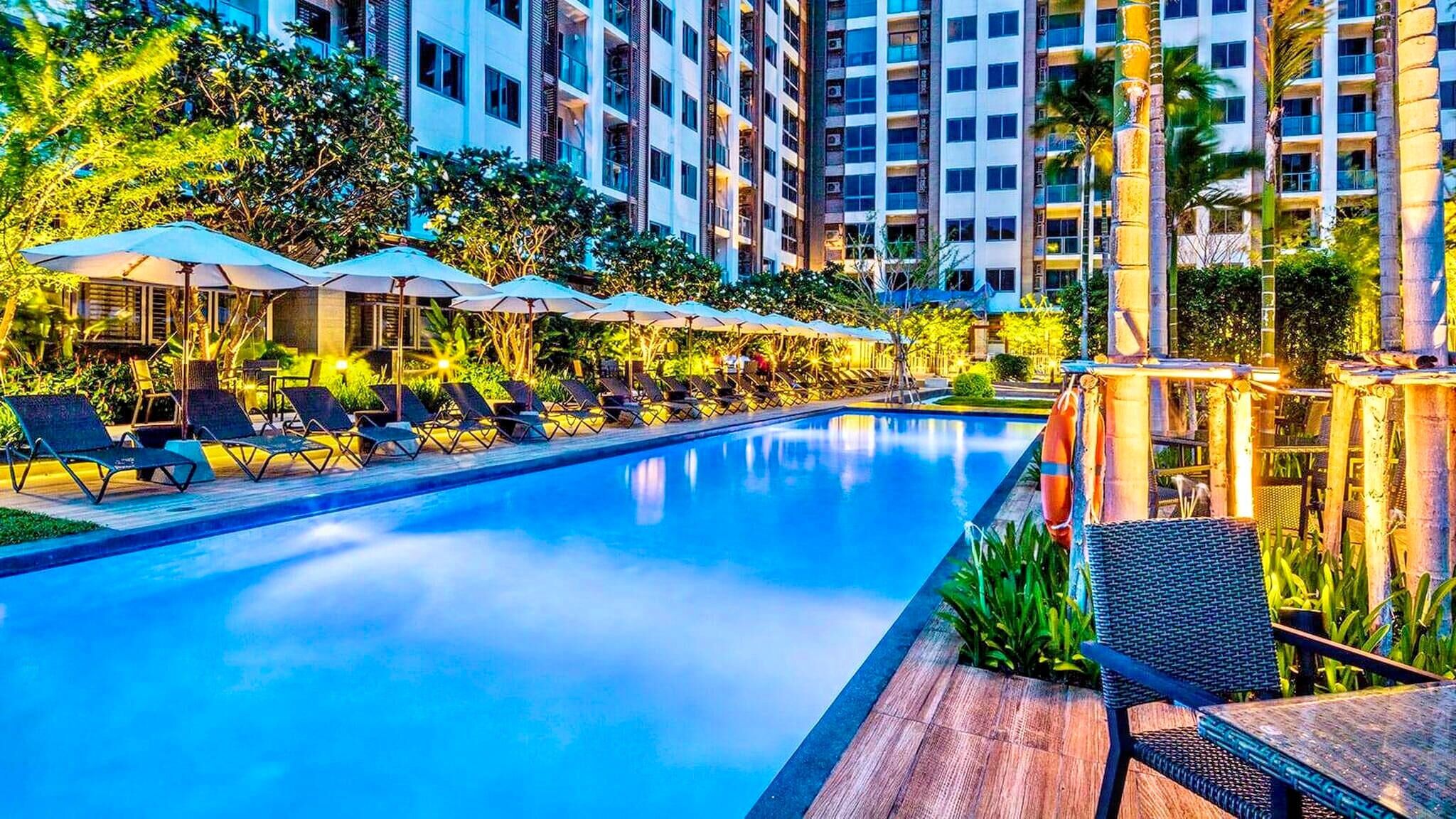 Apartment, 1 Schlafzimmer, barrierefrei | Pool | Außenpool