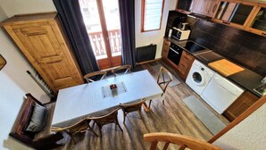 Private kitchen - 4 Rooms + Cabin for 6/8 People in the Heart of the Resort 50m2 (Modane)