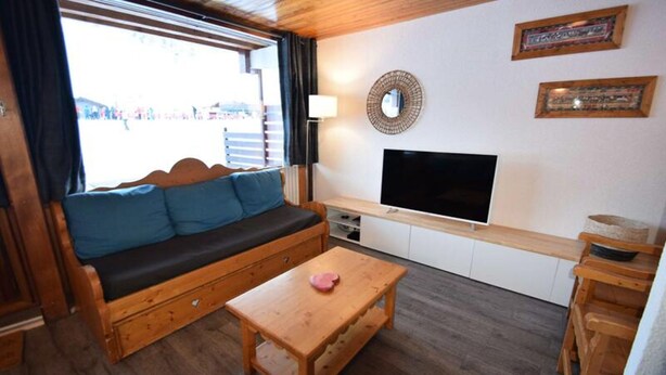 Living area - 2 Rooms 5 People - LE Nanda Devi - Plagne Centre - Wifi (La Plagne-Tarentaise)