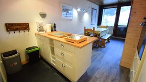 Private kitchen - 2 Rooms 5 People - LE Nanda Devi - Plagne Centre - Wifi (La Plagne-Tarentaise)