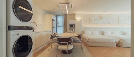 1 chambre, fer et planche à repasser, Wi-Fi, draps fournis