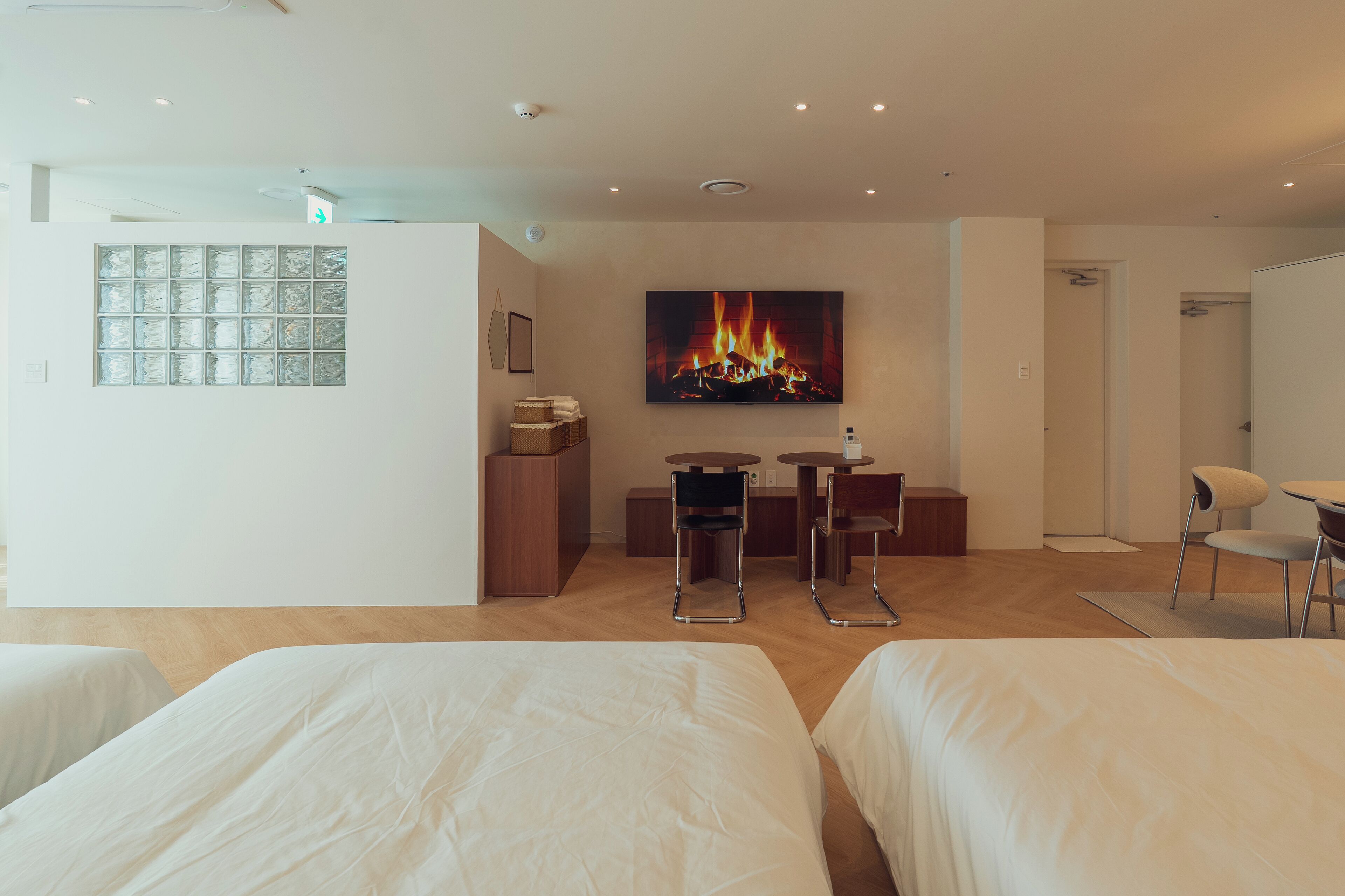 1 室のベッドルーム、アイロン / アイロン台、WiFi、ベッドシーツ