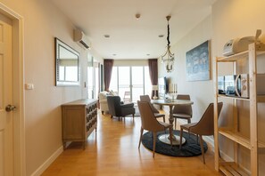 Appartement, 2 slaapkamers, toegankelijk voor mindervaliden, balkon | Dineren