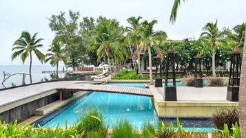 Condo, 2 Bedrooms, Accessible, Balcony | Pool | Outdoor pool