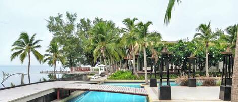 Condo, 2 Bedrooms, Accessible, Balcony | Pool | Outdoor pool