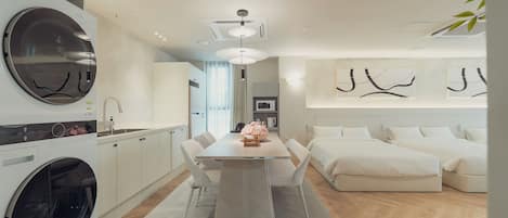 1 chambre, fer et planche à repasser, Wi-Fi, draps fournis