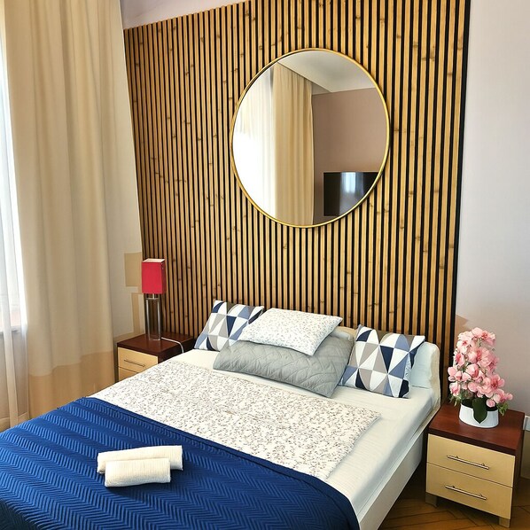 1 bedroom, iron/ironing board, free WiFi, bed sheets