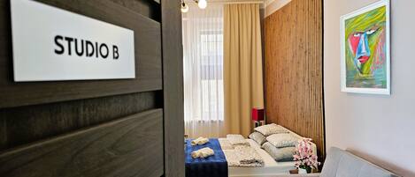 1 bedroom, iron/ironing board, free WiFi, bed sheets