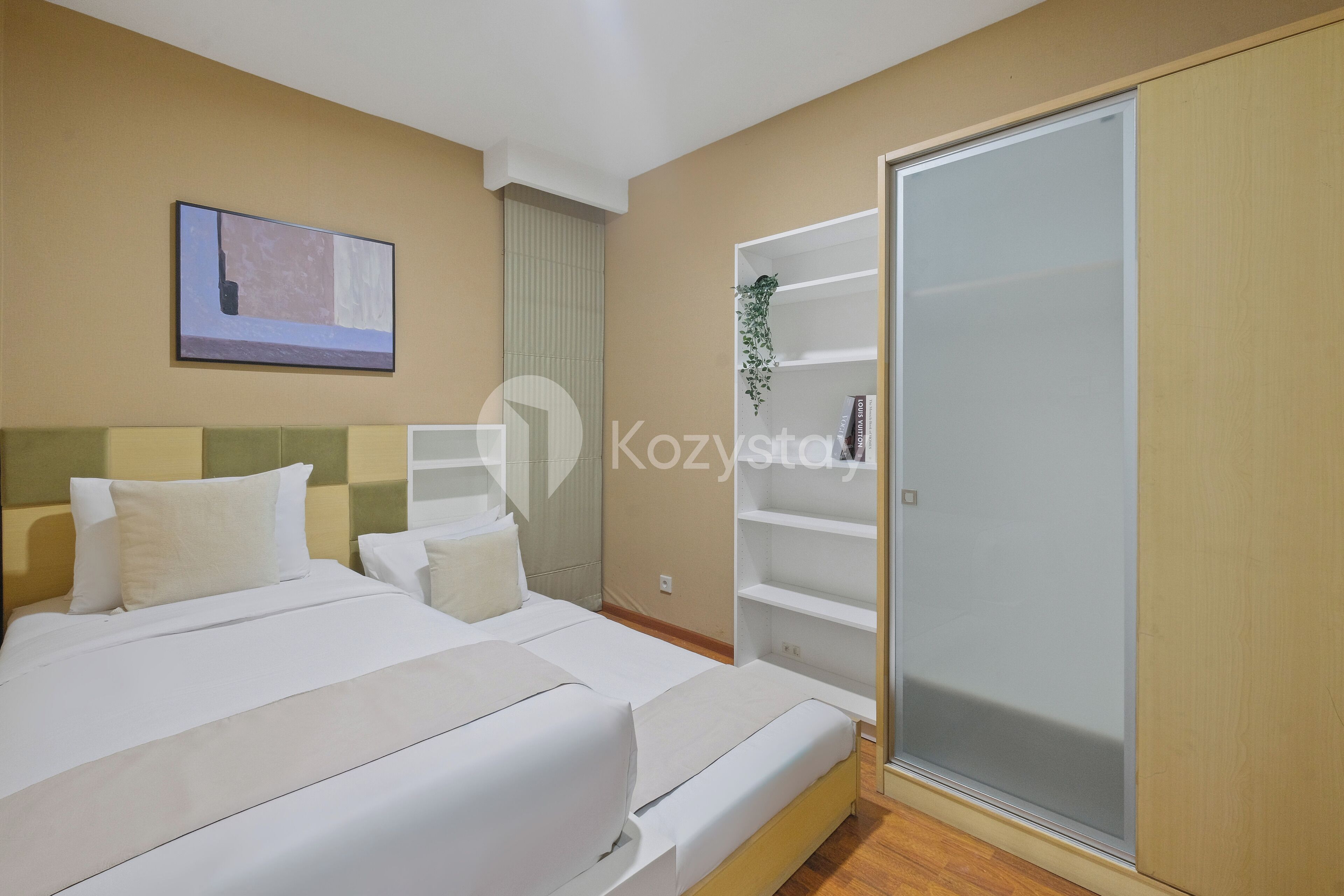 Apartment, 2 Bedrooms, City View | Desk, laptop workspace, iron/ironing board, free WiFi