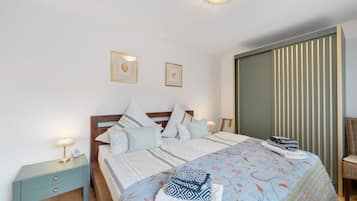 2 Schlafzimmer, Bügeleisen/Bügelbrett, WLAN, Bettwäsche