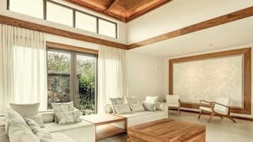 Luxury Villa, 4 Bedrooms, Private Pool, Garden View | Living area