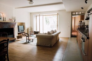 تلفزيون، مدفأة