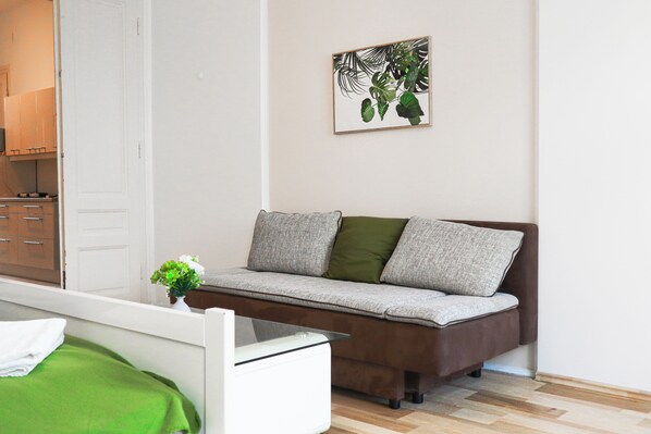 Eenvoudig appartement | Een strijkplank/strijkijzer, gratis wifi