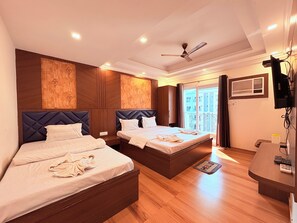 Individually decorated, individually furnished, free WiFi, bed sheets