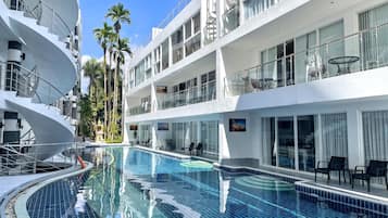 Apartment, 2 Bedrooms, Accessible, Balcony | Pool