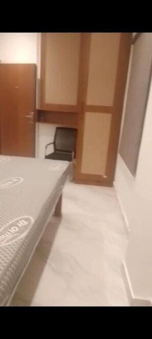 Laptop workspace, iron/ironing board