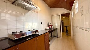 Apartemen, 2 kamar tidur, akses difabel, patio | Interior