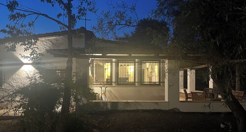 Villa surrounded by a centuries-old olive grove