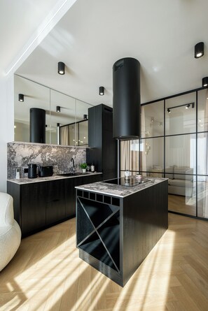 Interior - Fancy 2bdr Golden Dots Apartment in city centre (Kraków)