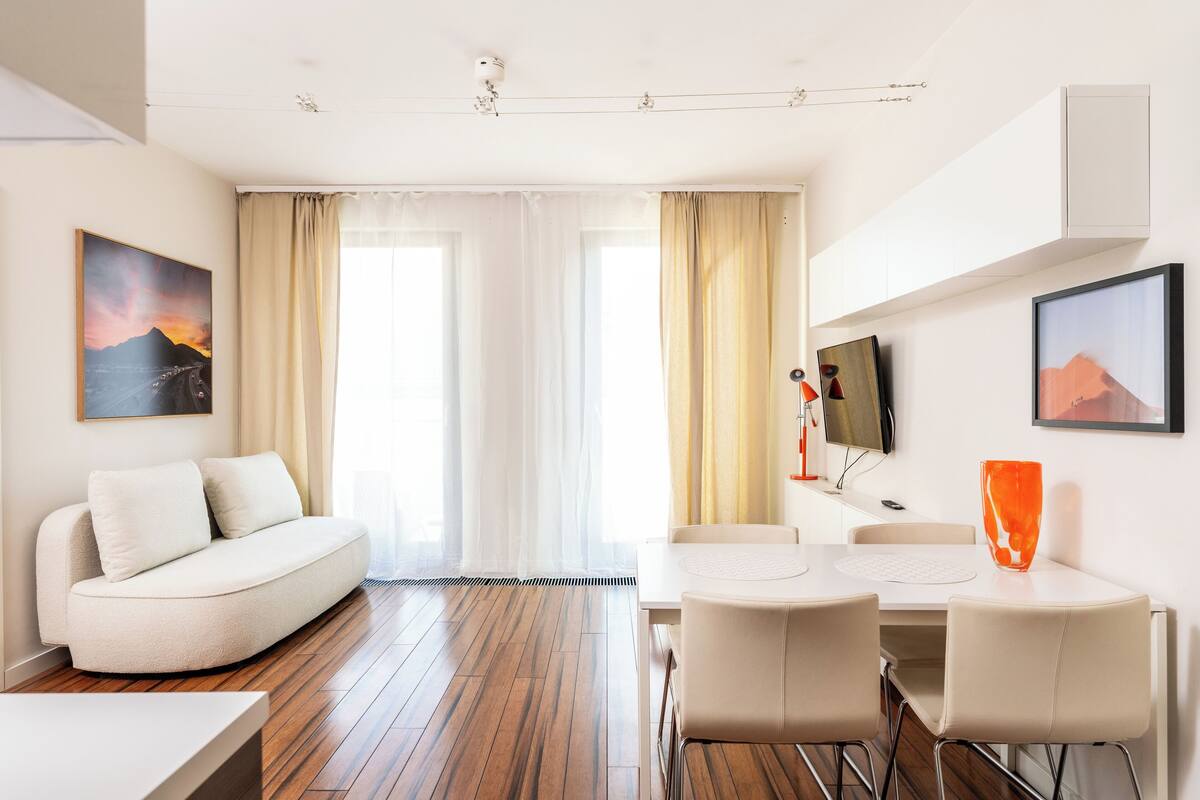 Chambres insonorisées, fer et planche à repasser, Wi-Fi gratuit