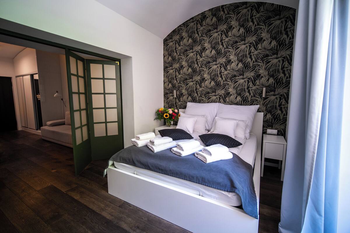Chambres insonorisées, fer et planche à repasser, Wi-Fi gratuit