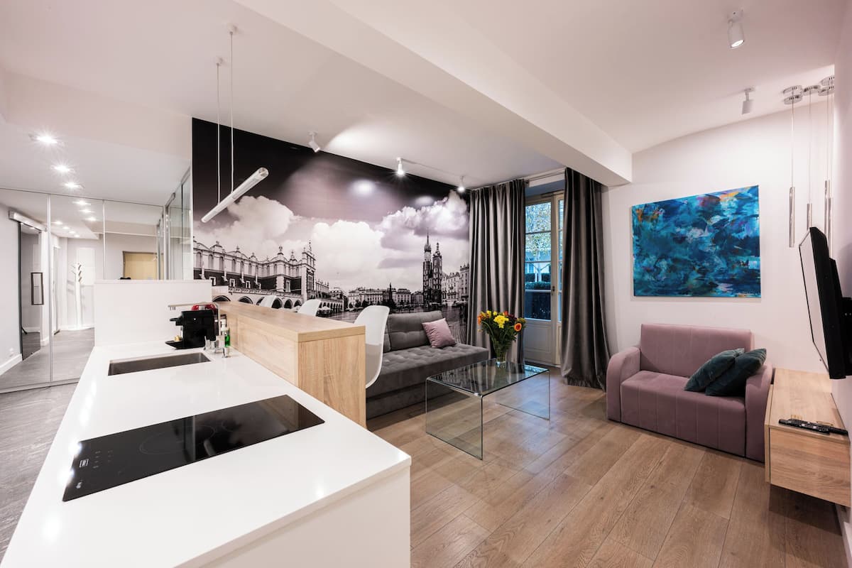 Chambres insonorisées, fer et planche à repasser, Wi-Fi gratuit