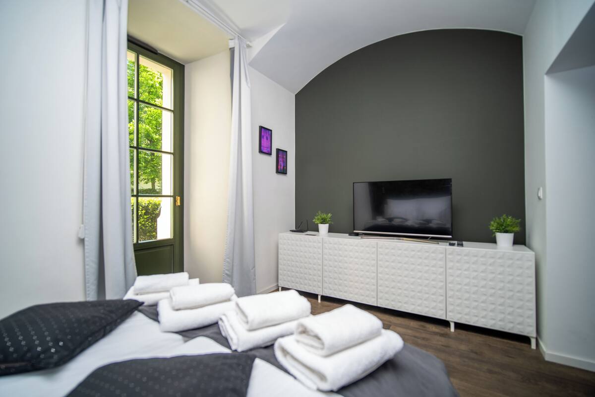 Chambres insonorisées, fer et planche à repasser, Wi-Fi gratuit