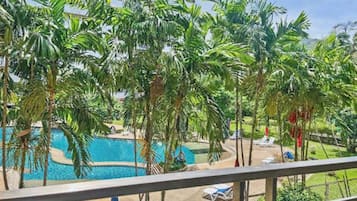 Apartment, 1 Bedroom, Accessible, Balcony | Pool | Outdoor pool