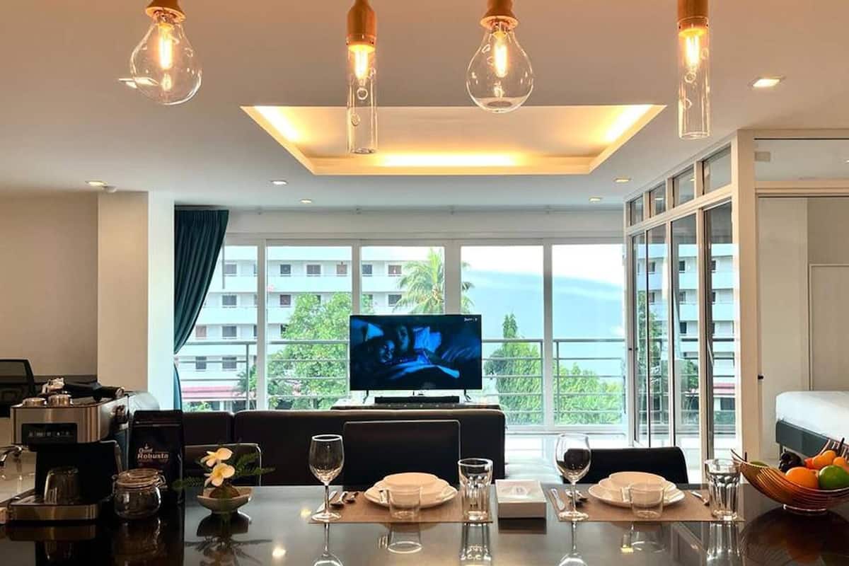 Appartement, 3 chambres, accessible aux personnes à mobilité réduite, vue ville | 2 chambres