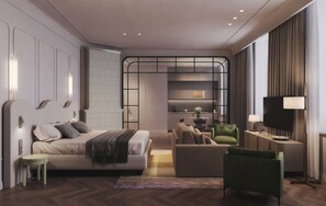 スタジオ (Apartment) | セーフティボックス (室内)、デスク、ノートパソコン用作業スペース、遮光カーテン