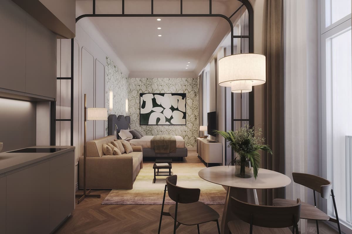 In-room safe, desk, laptop workspace, blackout drapes