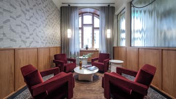 Sala de estar en el lobby