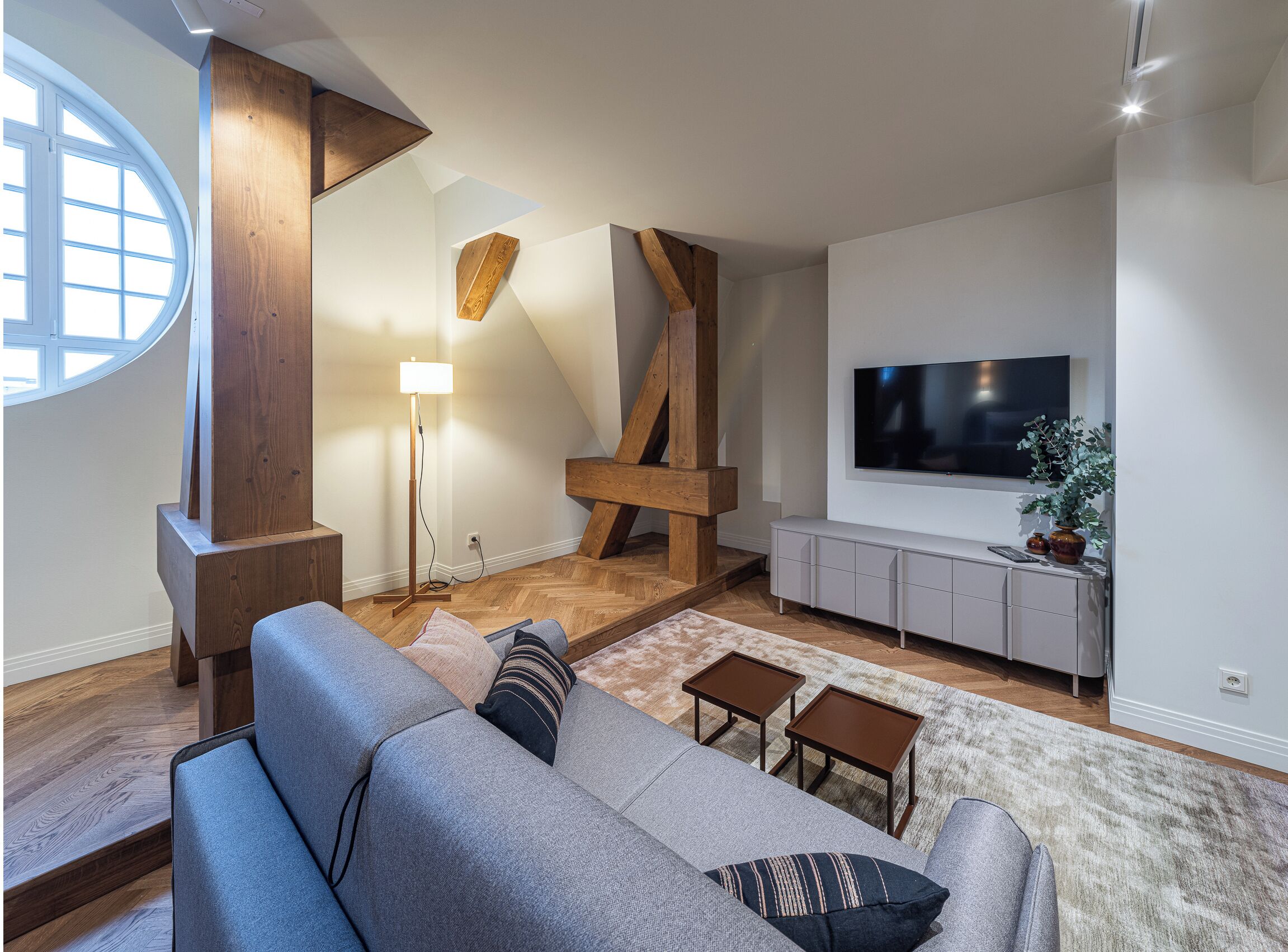 Studio (Apartment) | Ruang tamu