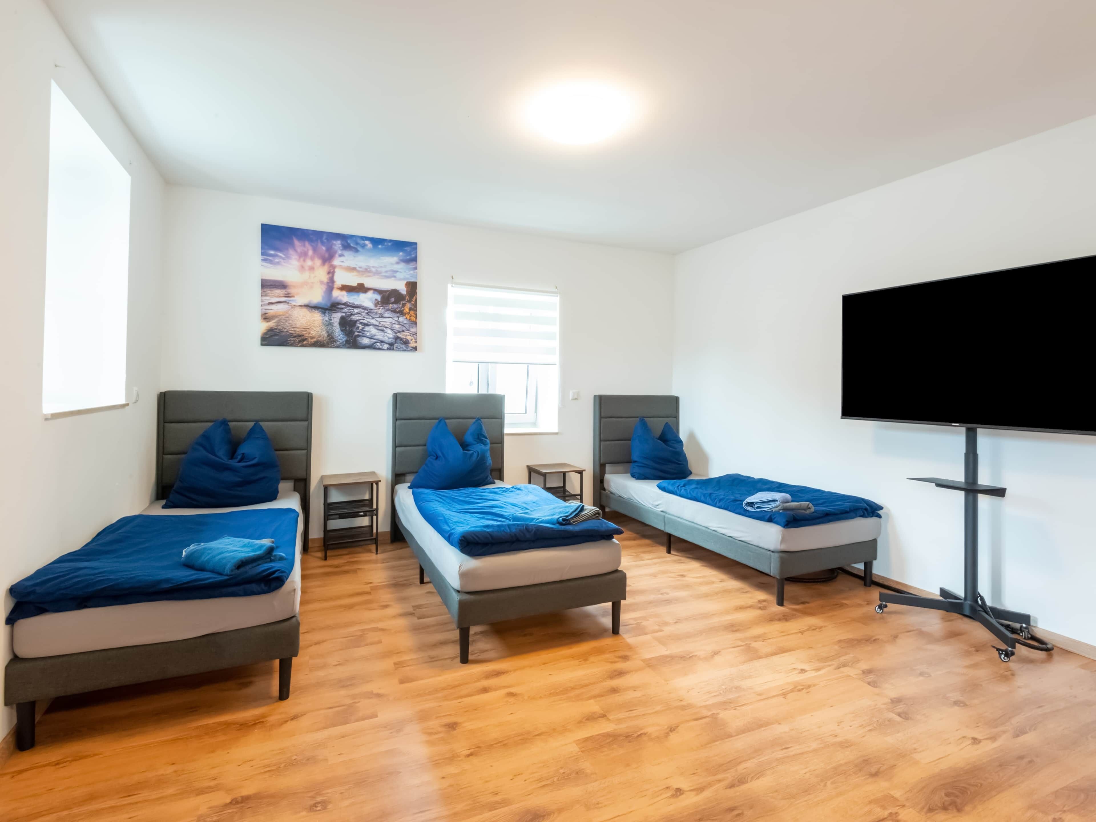 2 Schlafzimmer, WLAN, Bettwäsche, Rollstuhlgeeignet