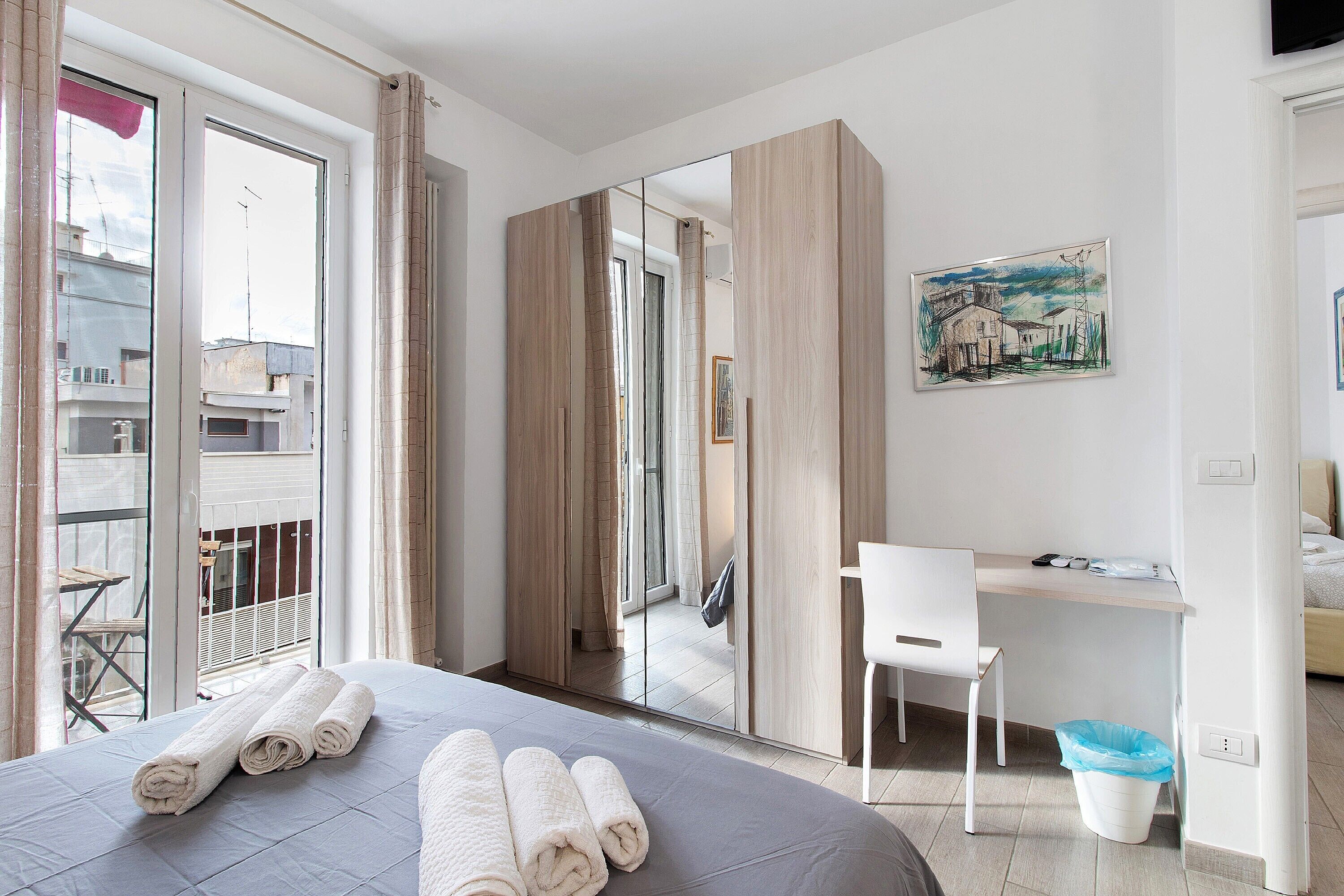 2 chambres, fer et planche à repasser, Wi-Fi