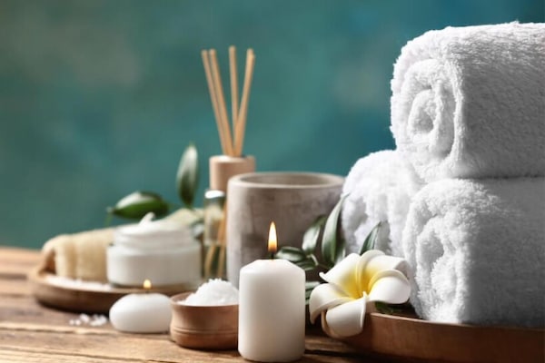 Turkish bath/hammam, hot stone massages, deep-tissue massages