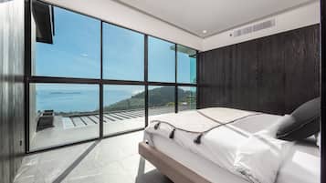 Deluxe Villa, 5 Bedrooms, Pool View | Blackout curtains, iron/ironing board, free WiFi