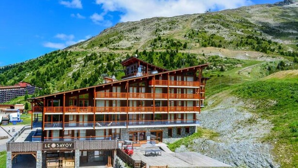 Exterior - Apartment in Les Arcs With Pool & Sauna (Bourg-Saint-Maurice)