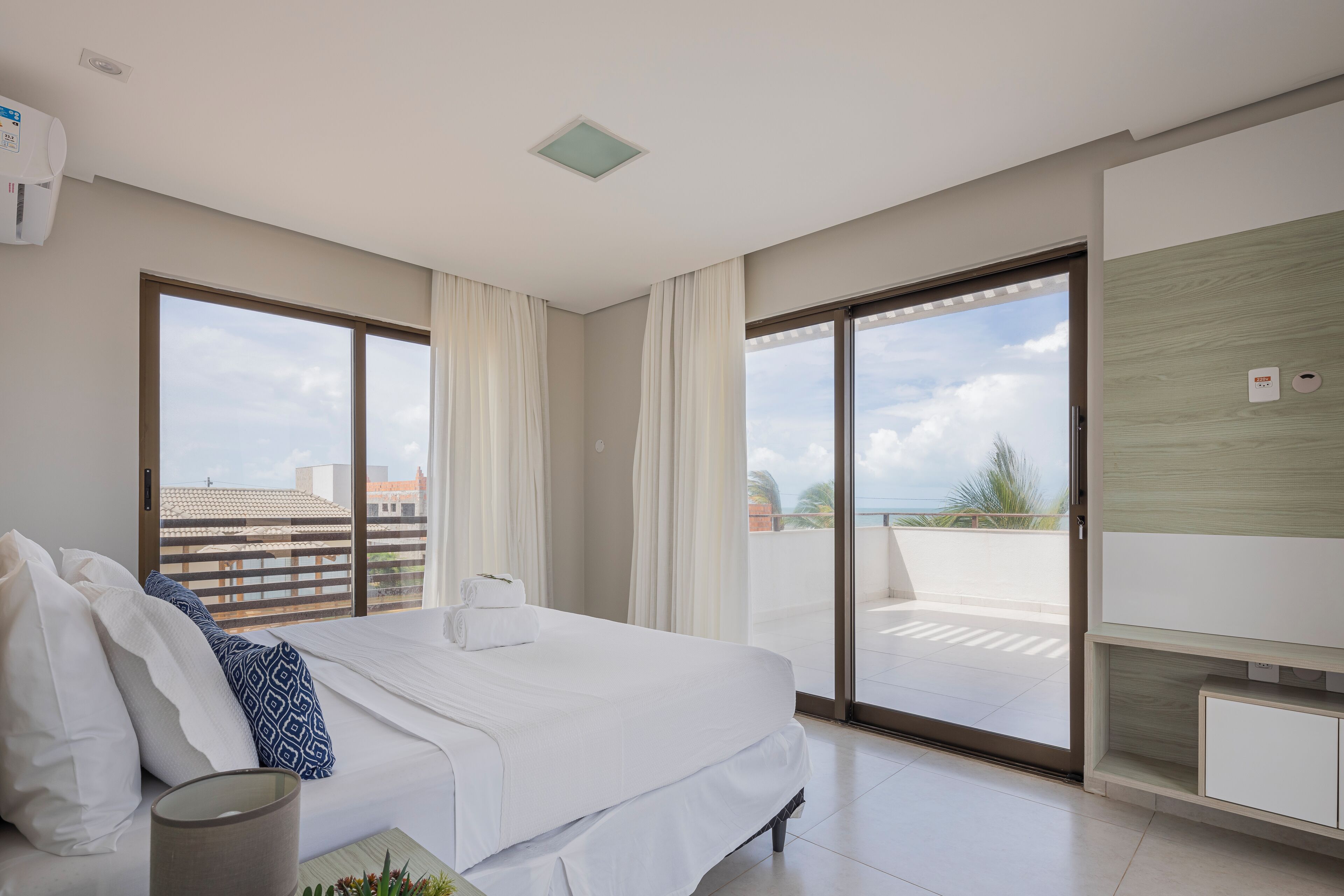 3 habitaciones y ropa de cama 