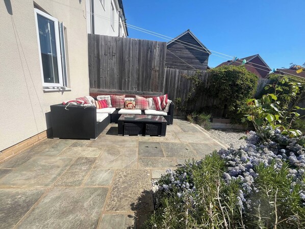 Maison, 4 chambres, balcon, vue jardin | Terrasse/Patio