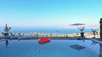 Family Villa, Lake View | Pool | Outdoor pool, pool umbrellas, pool loungers