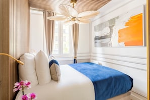 Allergikerbettwaren, Pillowtop-Betten, Zimmersafe, individuell dekoriert