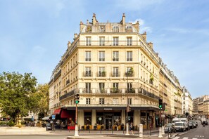 Fassade der Unterkunft