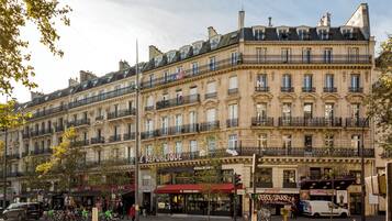 Voorkant van accommodatie