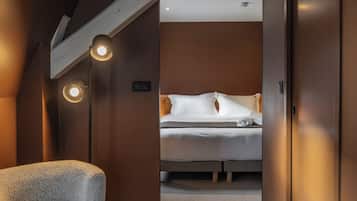 Luxury-Suite | Hochwertige Bettwaren, Minibar, Zimmersafe, Schreibtisch